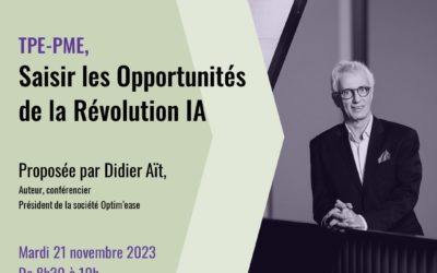 Matinale « Saisir les Opportunités de la Révolution IA » – 21/11/2023